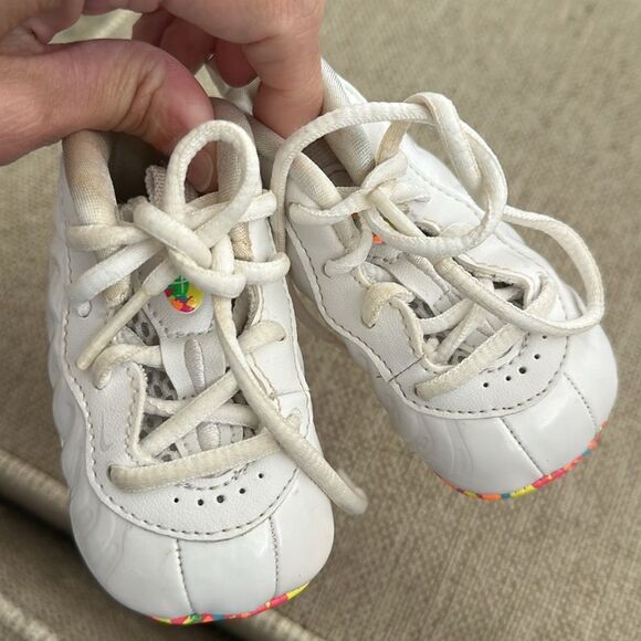 Nike Lil Posite One Sz 2c “Fruity Pebbles” Rainbow - Picture 3 of 7